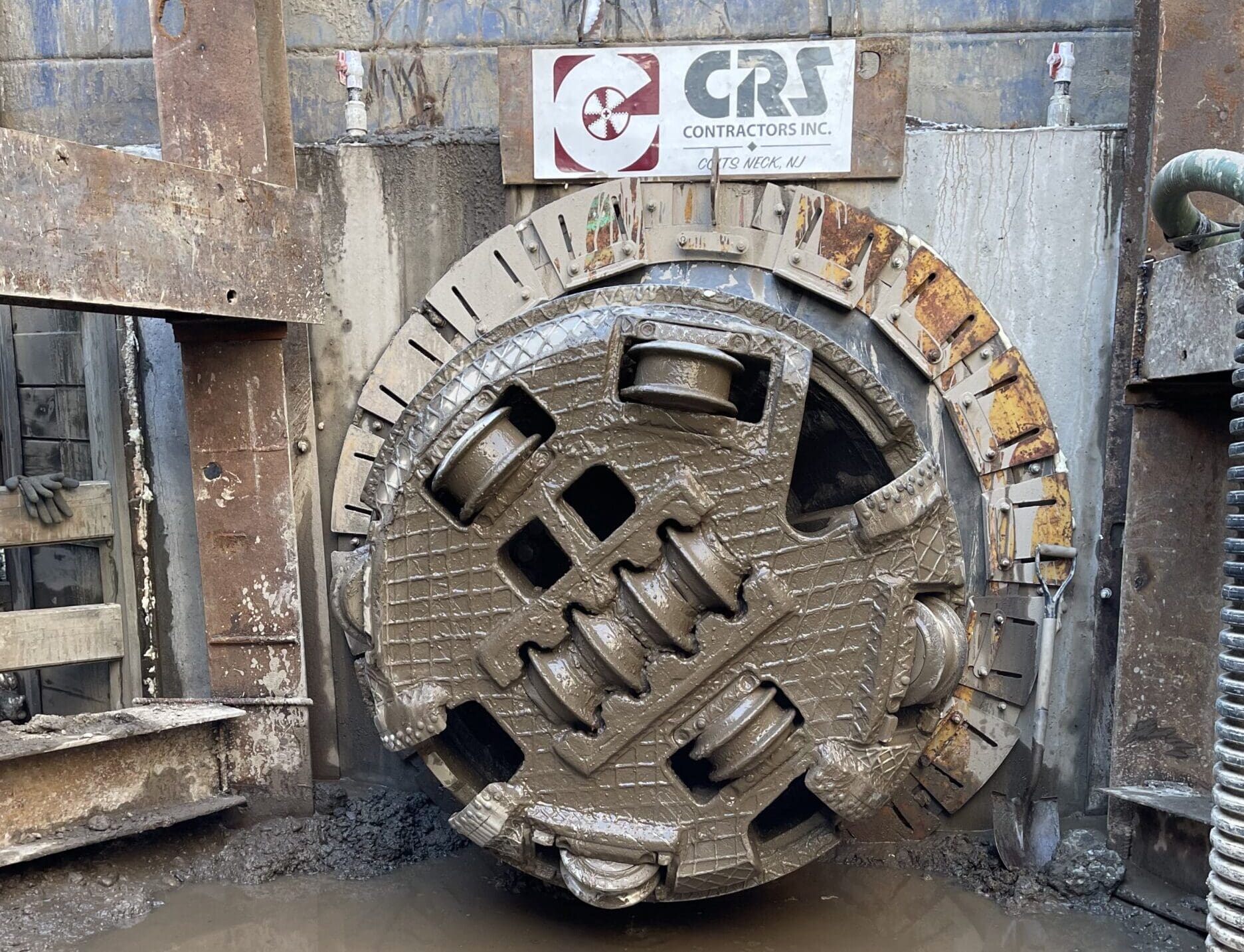 Trenchless construction service work by CRS Contractors